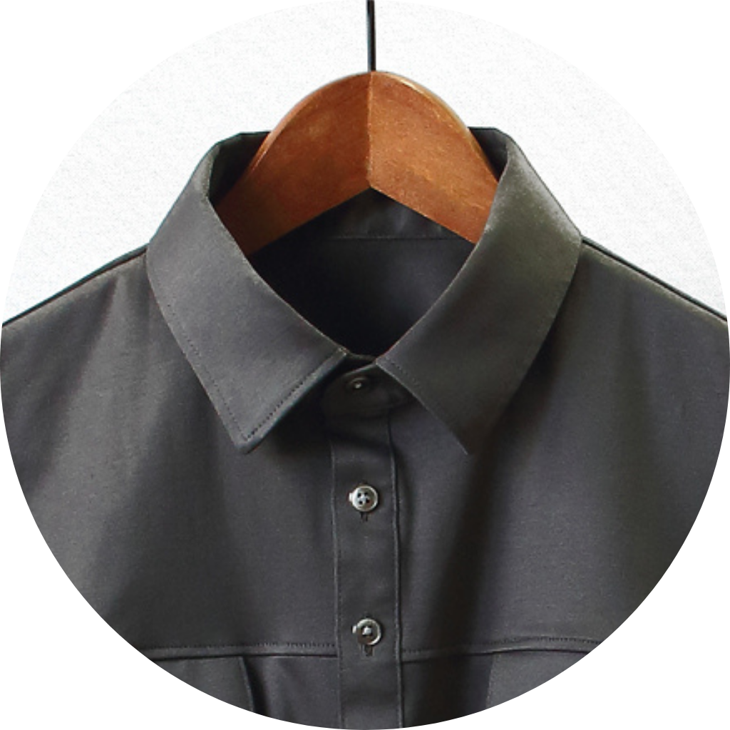 Self-Fabric Collar